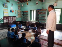classroom in Shekigere , Karnataka